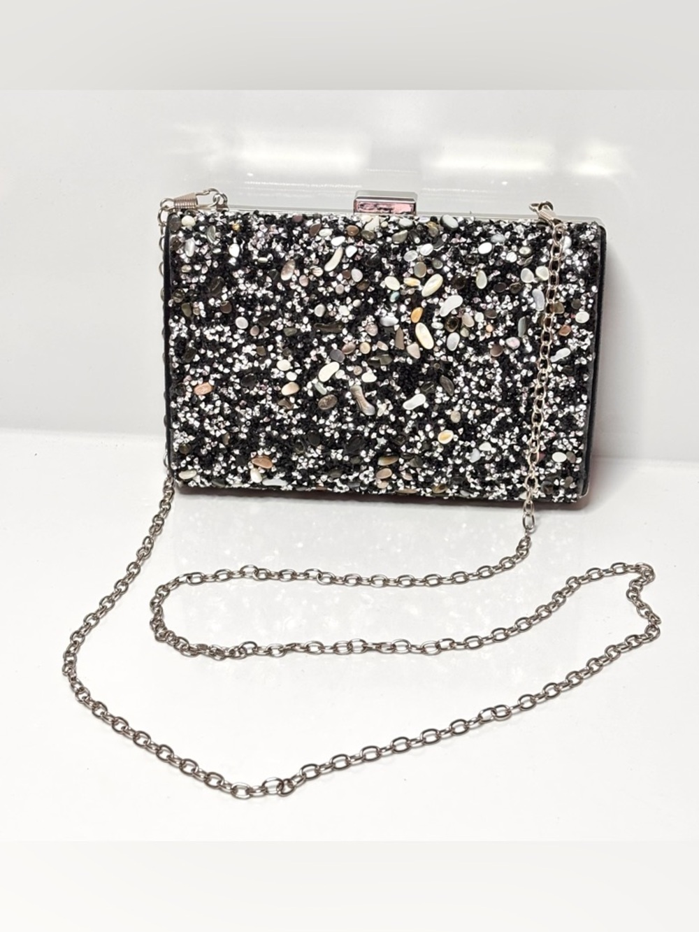 🦋2/25$ Glitter stone Handbag/Clutch